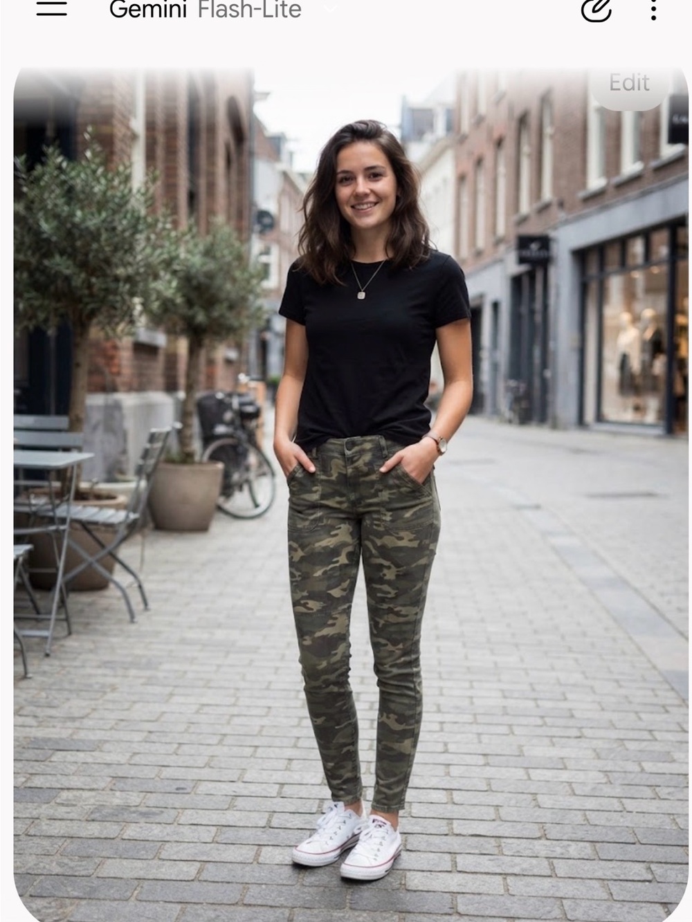 American Eagle Outfitters Women's Camo Skinny Pants in Olive Green